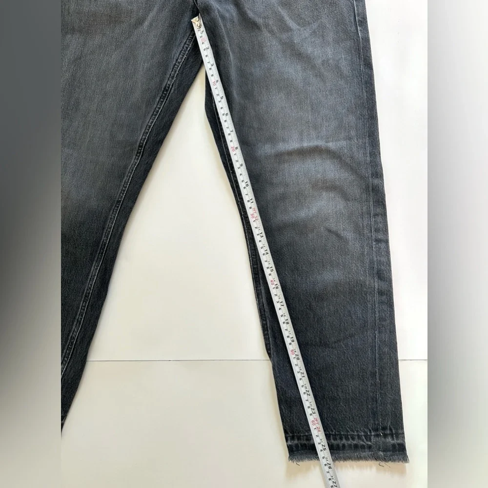 Agoldie Jamie jeans  Straight in Void washed black size 28 - Picture 9 of 12